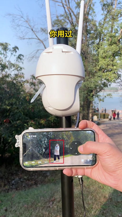 室外防水监控器,也是高清无wifi#监控摄像头 #手机远程看家 #数码科技